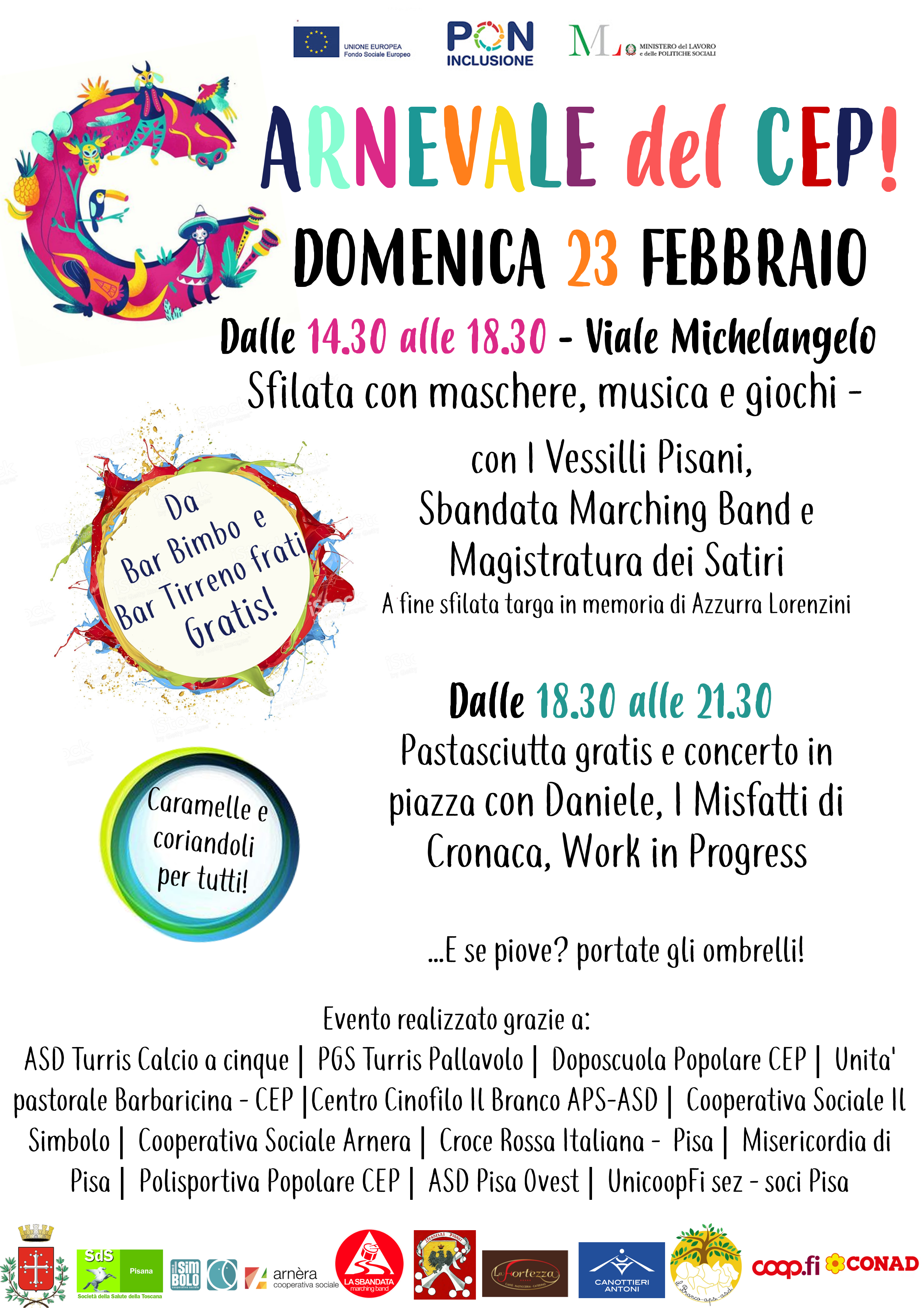 locandina carnevale cep