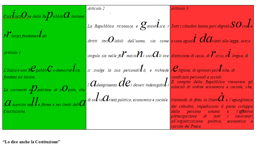 Costituzione Saulle Panizza